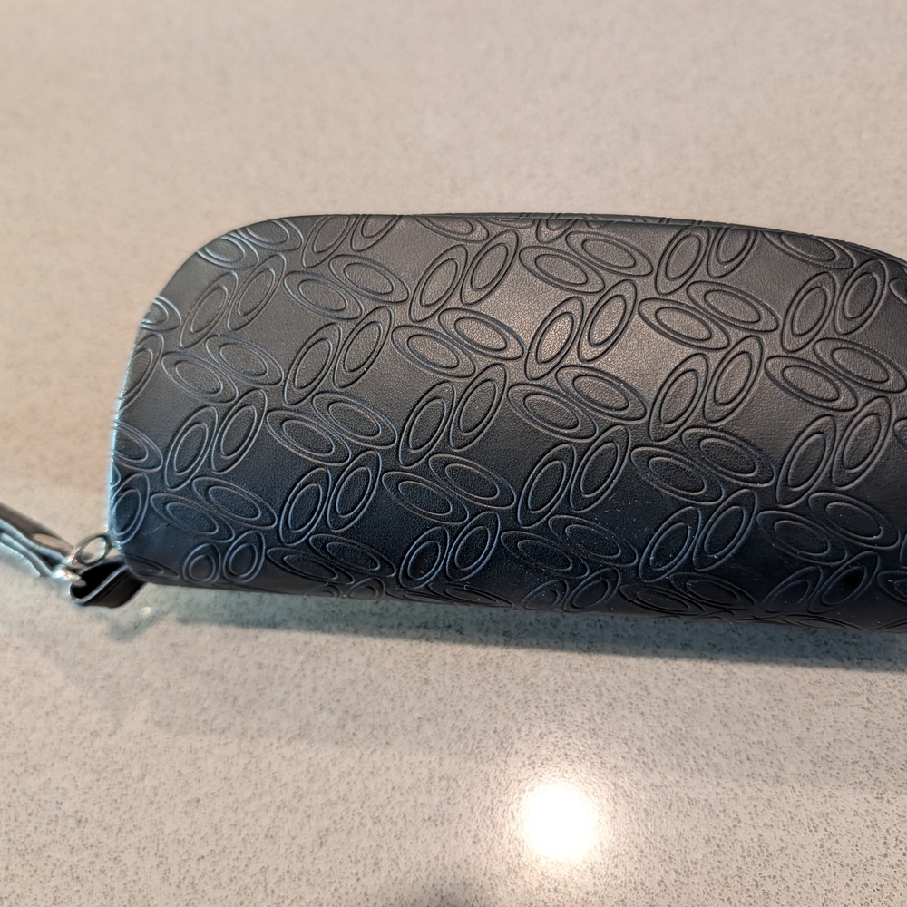 Oakley Black Embossed Sunglasses Case